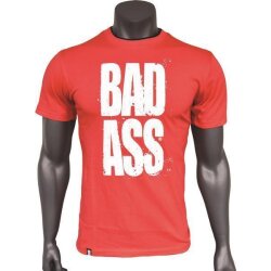BAD ASS T-shirt Double Neck - model 01 RED