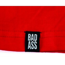 BAD ASS T-shirt Double Neck - model 01 RED - M