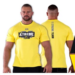 FA Nutrition T-Shirt XTREME TEAM - Yellow