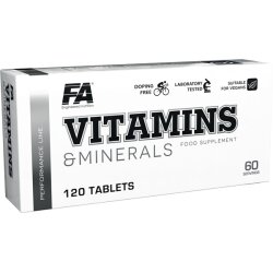 FA Nutrition VITAMINS & MINERALS - 120Tabs