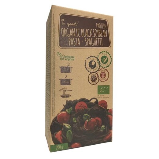 FA Nutrition So Good! Protein Organic Black Soybean Pasta - Spaghetti 200g