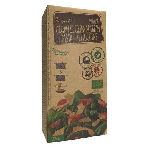 FA Nutrition So Good! Protein Organic Green Soybean Pasta - Fettuccine 200g