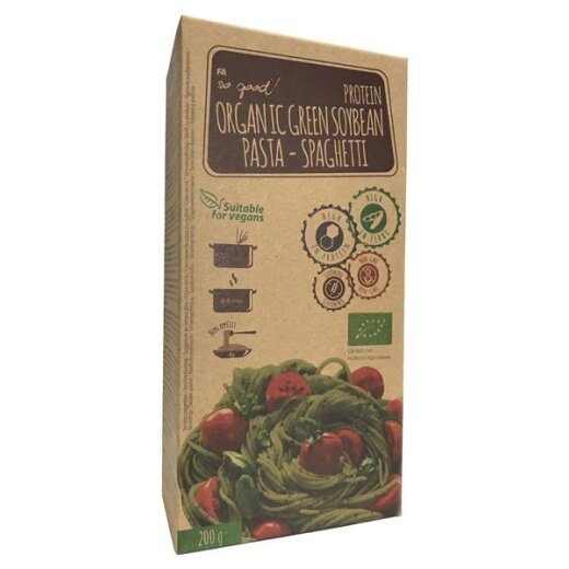 FA Nutrition So Good! Protein Organic Green Soybean Pasta - Spaghetti 200g