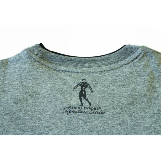 Kevin Levrone Signature Series Double Neck T-Shirt - Model 01 - Grey S