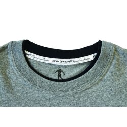 Kevin Levrone Signature Series Double Neck T-Shirt - Model 01 - Grey L