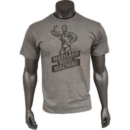 Kevin Levrone Signature Series Double Neck T-Shirt - Model 02 - Grey L