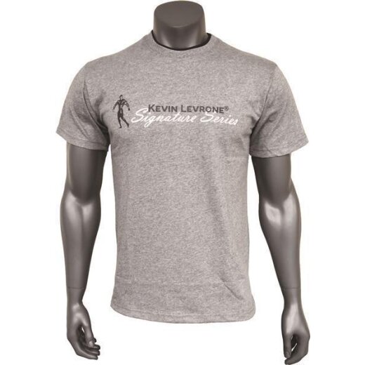 Kevin Levrone Signature Series Double Neck T-Shirt - Model 03 - Grey M