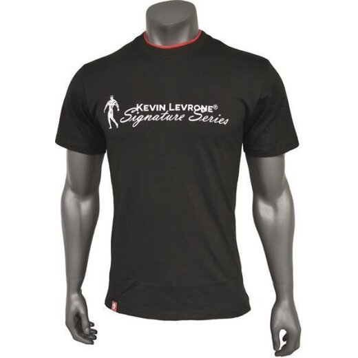 Kevin Levrone Signature Series Double Neck T-Shirt - Model 04 - Black