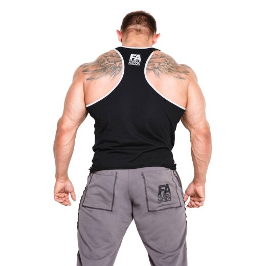 FA Muscle Nation Tanktop 01 Basic Black