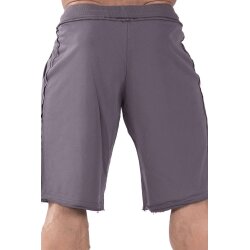 FA Muscle Nation Sweatshorts 01 Washed Grey