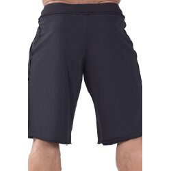 FA Muscle Nation Sweatshorts 01 Washed Black