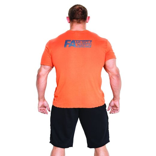 FA Muscle Nation T-shirt 01 Basic Washed Orange