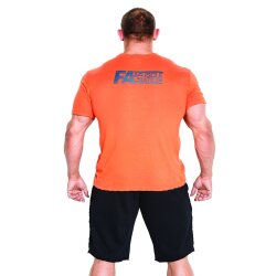 FA Muscle Nation T-shirt 01 Basic Washed Orange