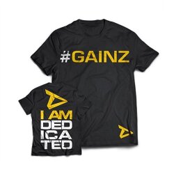 Dedicated Nutrition T-Shirt "#gainz"
