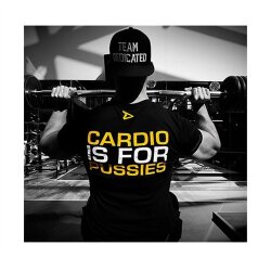 Dedicated Nutrition T-Shirt "Cardio is for...