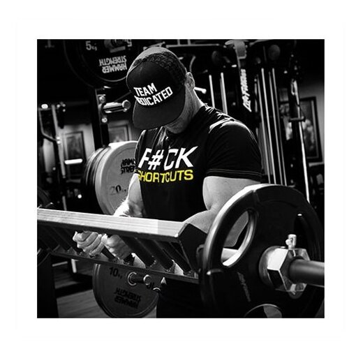 Dedicated Nutrition T-Shirt "F#ck Shortcuts"