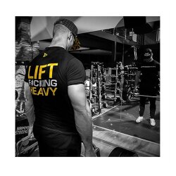 Dedicated Nutrition T-Shirt "Lift F#cking Heavy"