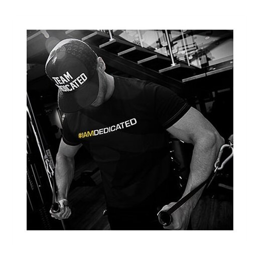 Dedicated Nutrition T-Shirt "BLACK D LOGO"