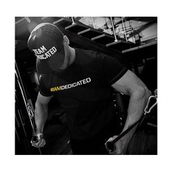 Dedicated Nutrition T-Shirt "BLACK D LOGO"