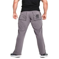 FA Muscle Nation Sweatpants 01 Drawcord Washed Grey