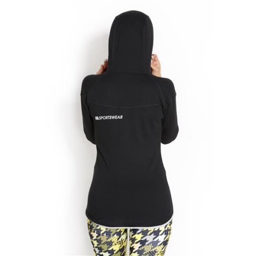 FA Sportswear Hoodie Jacket 01 W Black