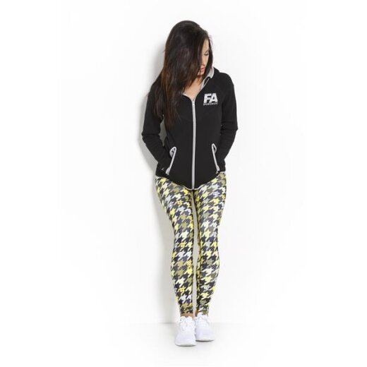 FA Sportswear Hoodie Jacket 01 W Black