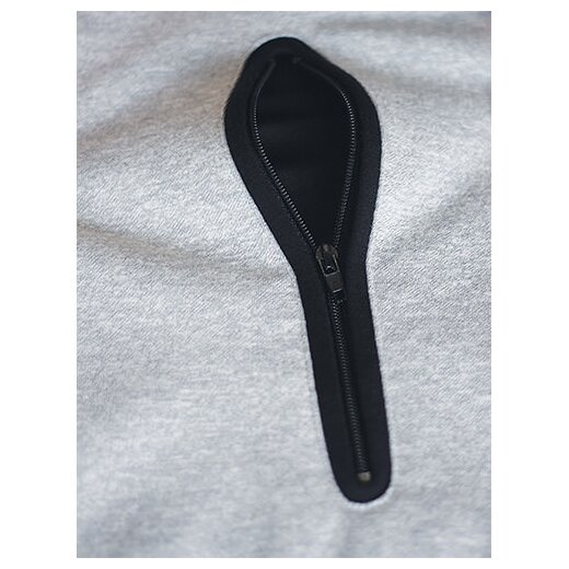 Kevin Levrone Hoodie Jacket 01 LW Melange Grey
