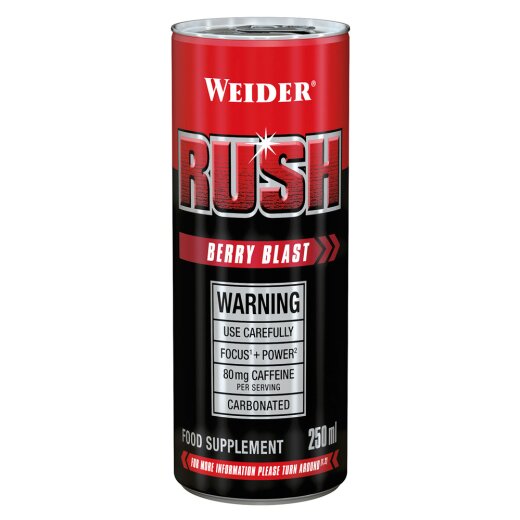 Weider Rush 250ml - Berry Blast