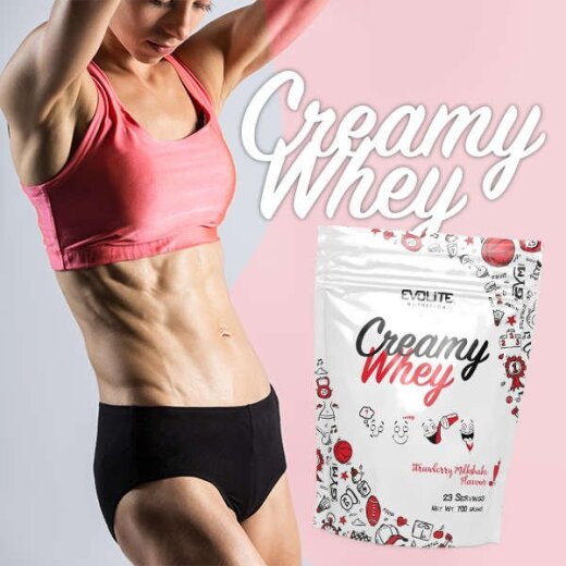 Evolite Nutrition Creamy Whey 700g - Ocream Wafer