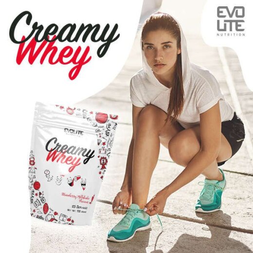 Evolite Nutrition Creamy Whey 700g - Ocream Wafer