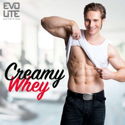 Evolite Nutrition Creamy Whey 700g - Blueberry