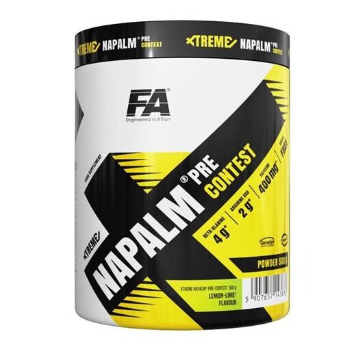 FA Nutrition Xtreme Napalm Pre-contest 500g - Orange