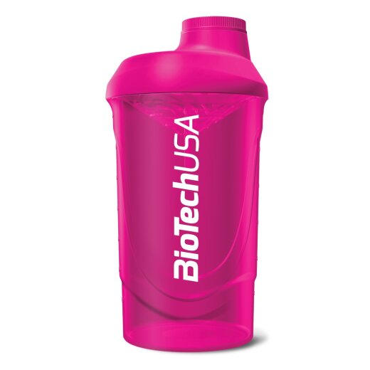 BioTech USA Shaker Wave 600ml - Magenta
