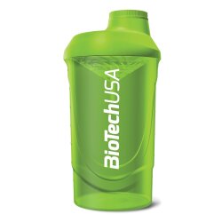 BioTech USA Shaker Wave 600ml - Green