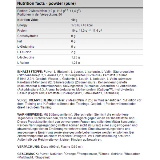 FA Nutrition Xtreme Anticatabolix 500g