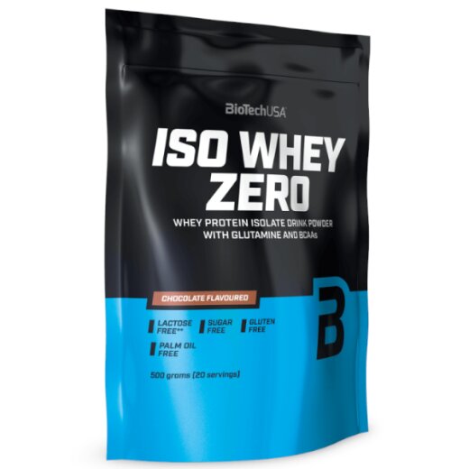 BioTech USA Iso Whey Zero 500g - Vanilla