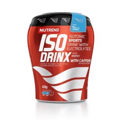 Nutrend Supplements ISODRINX with Caffeine 420g - Blue...