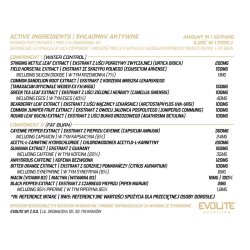Evolite Nutrition Ultra Burner 2x 120caps