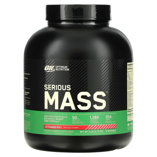 Optimum Nutrition Serious Mass 2727g Strawberry