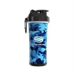 Smart Shake Double Wall 750ml Camo Blue