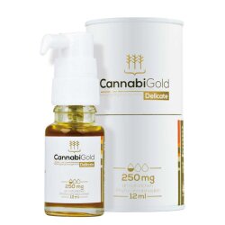 CannabiGold Delicate 12ml 250mg - natürliches CBD...