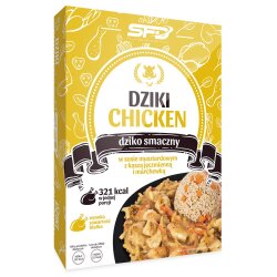 SFD Chicken in mustard sauce with barley groats and...