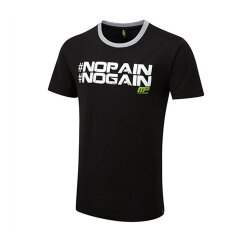 MusclePharm Mens T-Shirt No Pain Black - XXL