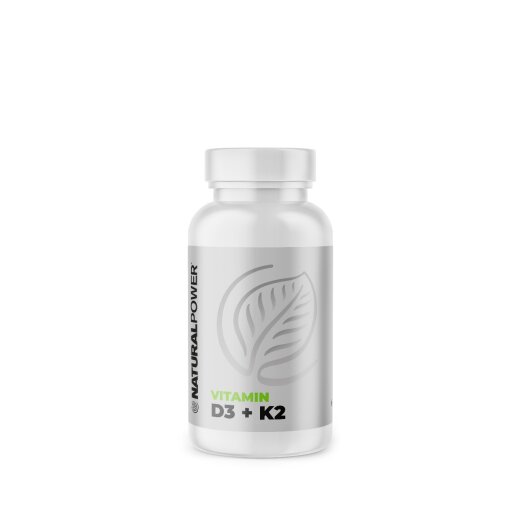 Natural Power Vitamin D3 + K2 90 Kapseln