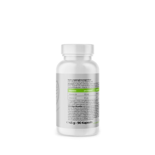 Natural Power Vitamin D3 + K2 90 Kapseln