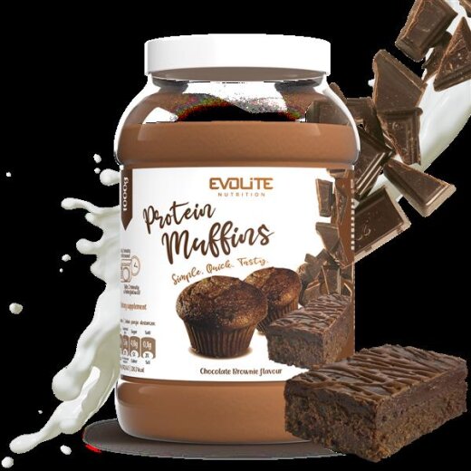Evolite Nutrition Protein Muffin 1kg Brownie