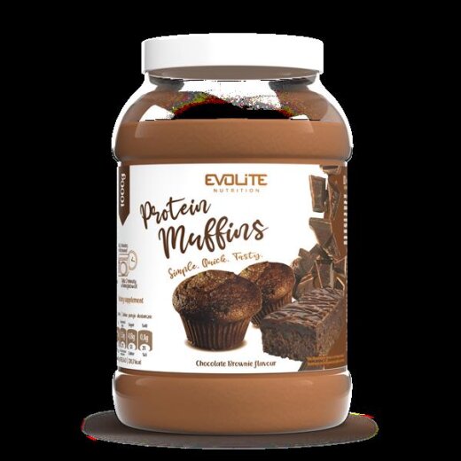 Evolite Nutrition Protein Muffin 1kg Brownie