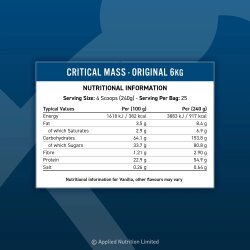 Applied Nutrition Critical Mass Original 6kg Banana