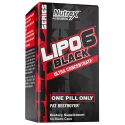 Nutrex Lipo 6 Black Ultra Concentrate 60caps