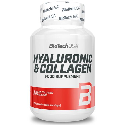 Biotech USA Hyaluronic and Collagen 100caps